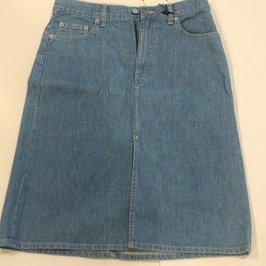 GAP Denim skirt with split